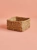 BELLA MAISON Aufbewahrungskorb "Kiara" in Hellbraun - (B)22 x (H)22 x (T)10 cm