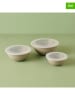 BELLA MAISON 3er-Set: Vorratsbehälter in Beige - (H)19,1 x Ø 25,6 cm
