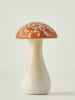 BELLA MAISON Decoratiefiguur ''Mushroom'' lichtbruin/wit - (H)16 x Ø 9 cm