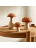 BELLA MAISON Dekofigur ''Mushroom'' in Hellbraun/ Weiß - (H)12 x Ø 10 cm