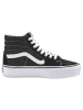 Vans Leder-Sneakers "SK8-Hi" in Schwarz/ Weiß