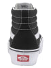 Vans Leder-Sneakers "SK8-Hi" in Schwarz/ Weiß