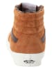 Vans Leder-Sneakers "SK8 Hi" in Hellbraun