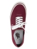 Vans Skórzane sneakersy "Authentic One Piece DX" w kolorze bordowym