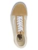 Vans Leder-Sneakers in Gelb/ Beige