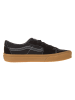 Vans Leder-Sneakers in Schwarz