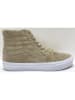 Vans Skórzane sneakersy "SK8-Hi" w kolorze beżowym