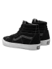 Vans Skórzane sneakersy "Sk8-Hi" w kolorze czarnym