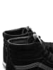 Vans Skórzane sneakersy "Sk8-Hi" w kolorze czarnym