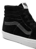 Vans Skórzane sneakersy "Sk8-Hi" w kolorze czarnym