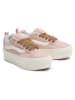 Vans Leder-Sneakers "Knu Stack" in Rosa/ Weiß