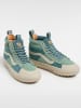 Vans Skórzane sneakersy "Sk8-Hi" w kolorze turkusowym