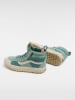 Vans Skórzane sneakersy "Sk8-Hi" w kolorze turkusowym