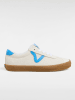 Vans Leder-Sneakers ''Sport Low'' in Creme/ Hellblau