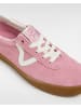 Vans Leder-Sneakers in Rosa