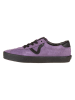 Vans Leder-Sneakers in Lila/ Schwarz