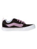 Vans Leder-Sneakers in Schwarz/ Rosa