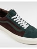 Vans Leren sneakers bruin/groen