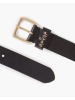 Levi's Leder-Gürtel in Schwarz