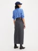 Levi's Jeansrock in Anthrazit