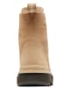 Sorel Leder-Boots "Hi-Line" in Beige