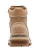 Sorel Leren boots "Lennox" beige