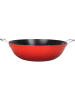 Laguiole 2tlg. Set: Wok ''AirIron'' in Rot - Ø 36 cm