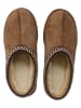 Kaiser Naturfellprodukte Slippers met lamsvacht "Narvik" lichtbruin
