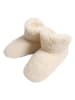 Kaiser Naturfellprodukte Leren pantoffels "Kim" beige