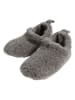 Kaiser Naturfellprodukte Pantoffels "Cody" grijs