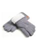 Kaiser Naturfellprodukte Handschoenen met lamsvacht grijs