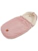 Kaiser Naturfellprodukte Voetenzak voor babyzitje "Velvet Hoody" lichtroze - (L)80 x (B)39 cm
