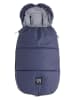 Kaiser Naturfellprodukte Thermo-voetenzak "Lukky" donkerblauw - (L)105 x (B)45 cm