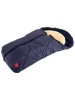 Kaiser Naturfellprodukte Voetenzak voor babyzitje "Little Sheepy" donkerblauw - (L)80 x (B)40 cm