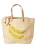 Rice Shopper in Creme/ Gelb - (B)33 x (H)33 x (T)18 cm