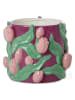 Rice Blumentopf in Lila/ Grün/ Rosa - (H)19,5 x Ø 15 cm 