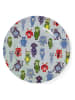 Rice Zijborden "Monster" blauw/groen/rood - Ø 20 cm