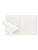 Moleskine 2er-Set: Linierte Notizbücher in Pink - (B)19 x (H)25 cm