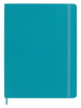 Moleskine Liniertes Notizbuch in Türkis - (B)19 x (H)25 cm