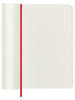 Moleskine Kariertes Notizbuch in Rot - (B)13 x (H)21 cm