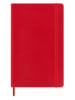 Moleskine Kariertes Notizbuch in Rot - (B)13 x (H)21 cm
