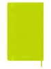 Moleskine Blanko Notizbuch in Limette - (B)13 x (H)21 cm