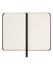 Moleskine Blanko Notizbuch ''Le Professional'' in Rot/ Grün  - (B)6,5 x (H)10,5 cm