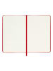 Moleskine Liniertes Notizbuch in Rot - (B)9 x (H)14 cm