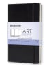 Moleskine Blanco schetsboek ''Art Japanese Album'' zwart - (B)9 x (H)14 cm