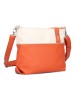 Zwei Umhängetasche in Orange/ Creme - (B)27 x (H)23 x (T)10 cm