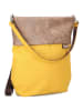Zwei Schultertasche ''Olli OR12'' in Gelb/ Hellbraun - (B)33 x (H)34 x (T)14 cm