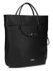 Zwei Schultertasche ''Perla PE120'' in Schwarz - (B)34 x (H)32 x (T)15 cm