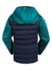 Peek U Hybridjacke "Apple" in Blau/ Dunkelblau
