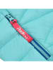 Peek U All-season doorgestikte jas "Oceana" turquoise